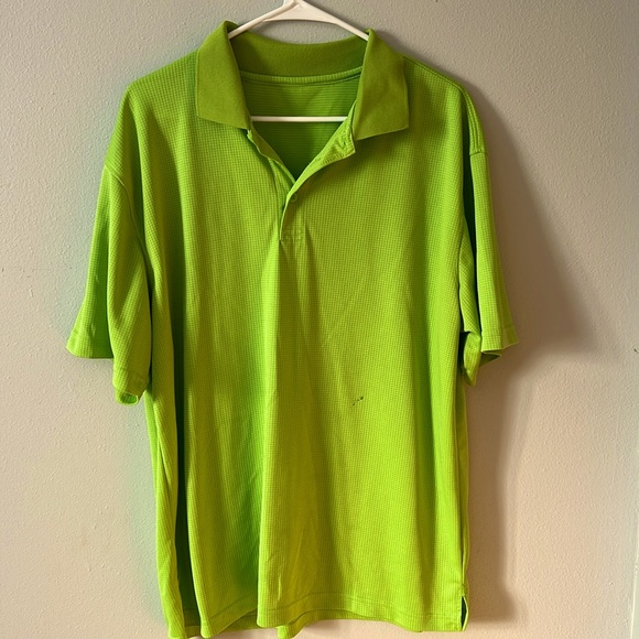 Other - Lime green men’s polo